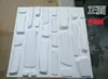 Groen Materiaal voor Garage 3D PVC Muurpaneel Goede Taaiheid Interieur Lambrisering Keuken Wall Board