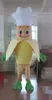 2018 Högkvalitativ Hot Fruit Banana Chef Mascot Kostym Härlig Pig Mascot Kostym