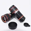 8X Zoom Telescope Lens Telephone Lens unniversal Optical Camera Telepo phone len with clip for Iphone Samsung LG HTC Sony Smart6916663