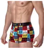 10 pcs 2018 Wholesale Men Underwears Brand Boxer Shorts Modal Underwear Mens Cueca Boxers Underpants Sexy Undies Trunks 16122