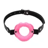 New Erotic Toys Slave bdsm Bondage Strap Lips O Ring Gag Fetish Silicone Open Mouth Gag Blowjob Adult Sex toys for Couples8264245