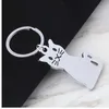 Pure gold key chain golden keychains keyrings women handbag charms pendant metal key finder luxury man car key rings accessory