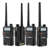 Hot Baofeng uv-5r uv5r walkie talkie dual band 136-174 mhz 400-520 mhz em dois sentidos rádio transceptor com 1800 mah bateria livre fone de ouvido (bf-uv5r)