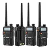 뜨거운 BaoFeng UV-5R UV5R 워키 토키 듀얼 밴드 136-174Mhz 400-520Mhz 양방향 라디오 송수화기 1800mAH 배터리 무료 이어폰 (BF-UV5R)