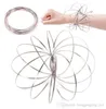 FlowToy Amazing Flow Ring Speelgoed Kinetische Spring Toy Funny Outdoor Game Intelligente Relax Toy Fidget Spinner EA10