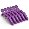 10Set Hair Clips Mouth Professional Professioning Deak Section Clips Crocodile Hairpins Salon Hair Caring Tools Christmas 7623353