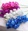 Orquídeas falsas 95 cm Artificial Vanda Bush Mariposa Orquídea Phalaenopsis Flores 5 colores para la boda Navidad Decoración del hogar flor