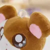30 cm Sevimli Hamster Fare Peluş Oyuncak Dolması Yumuşak Hayvan Hamtaro Bebek Güzel Çocuklar Çocuklar için Bebek Oyuncak Kawaii Doğum Günü Hediyesi LA075