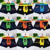 10Pcs/lot Wholesale Milk Silk Men Underwears boxers Boy Fashion printing Plus Size 4XL breathable and comfortable Men's Shorts