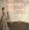 イブニングドレス2019 YouSef Aljasmi Dubaiアラビア語Prom Gownsオーバースカート取り外し可能電車シャンパン人魚のレースパーティードレスハイネック