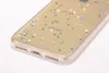 Époxy Glitter Bling Starry Star Clear Soft TPU Clear Case pour iPhone 11 Pro Max XR X XS 8 Plus Samsung S10 Plus