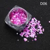 Beauty Color Mixed Nail Art Glitter Sequins Round Shape Nail Glitter Stickers Bling Effect Nail Art Decoration