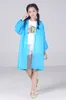 Barn Hooded Transparent Jacka Raincoats Rain Coat Poncho Raincoat Cover Long Girl Boy Rainwear 5 Färger