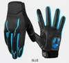 Winter fietsen handschoenen aanraakscherm gel Sport Shockproof Road Volle vinger fietshandschoen voor mannen vrouw