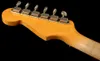 Custom Shop Esclusiva Masterbuilt 1964 Ultimate Heavy Relic Chitarra elettrica Sunburst a 3 toni con corpo in ontano leggero