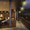 Luci della stringa di fuochi d'artificio di tarassaco, luci a LED in rame Starburst a forma di bouquet 100 micro luci a LED per decorazioni di nozze fai-da-te