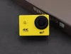 4K الرياضة كاميرا HD العمل 2 "WIFI الغوص 30 متر كاميرات مضادة للماء 1080P كامل HD 140 درجة كاميرا كاميرات الرياضة DV سيارة الألوان 2018