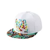 XYKGR Unique personality graffiti color hip hop baseball cap men and women baseball cap dad hat