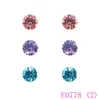 3 ensemble mignon romantique multicouche gland boucles d'oreilles pour les femmes bohème goutte boucle d'oreille coloré bijoux cadeaux E0822