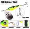 YTQHXY Spinner Bait Sequin Spoon Metal wobbler 11g 15g 20g Artificial Carp Pesca Fishing Lures With Treble Hook Catfish YE-194