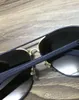 2887S براون الجلود الطيار النظارات الشمسية Sonnenbrille 2887 مصمم النظارات الشمسية gafa دي سول جديد مع صندوق