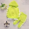 İlkbahar/Sonbahar Bebek Günlük Takip Terzi Erkek Kız Pantolon Spor Takım Pamuk Bebes Giyim Setleri