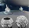 2 X Cristallo Ghiacciato Seggiolino Auto Collare Poggiatesta Decor Charms Diamante Bling Accessori Interni Auto Per Donna Strass Universale