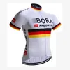Drużyna Bora Cycling koszulka z krótkim rękawem Jersey Jersey oddychając MTB Bike Men Ropa Ciclismo Cycling B61094259137