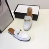 2019high Quality Najnowsza Gorąca Sprzedaż Klasyczne Panie Kapcie Marka Designer Moda Ladies Ladies Skórzane Sandały Rozmiar 34-40