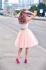 Real Picture Knee Length White Tulle Tutu Skirts For Adults Custom Made A-Line Party Prom Dresses Women Under Clothing Tulle Skirts