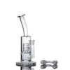 9,5 inch glazen waterpijpen Heady Dab Rig Hookahs Stereo Matrix perc 14 mm Bowl rookwaterpijpen Bril