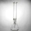 Super schweres Glaswasserrohr 9mm Dicke Glas Becher Bongs drei Gr￶￟e hoher 14/20 -Zoll -Glas Bong 18,8 mm Gelenk