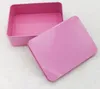 Popular Tin Box Empty Metal Storage Case Organizer Stash 7 colors 12cm length For Money Coin Candy Keys U disk headphones