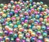 1000pcs / mycket lösa pärlor ABS Imitation Pearl Spacer Loose Pärlor 10mm Jewerly Accessorie för DIY Göra Ny