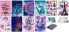 Funda de cuero universal para Ipad Air Pro 7 pulgadas, 8 pulgadas, tableta de 10 pulgadas Lechuza de flores Flower Dreamcatcher Flip Paris Eiffel Tower Cover