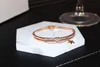 Gorgeous intertwined crystal stars rose gold bracelet Korean version of the simple personality sweet jewelry bracelet bracelet female color