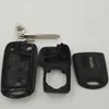 CON LOGO 3 pulsanti di ricambio per auto chiave vuota per Kia K2 Flip Car Key Shell Cover custodia remota Fob con scanalatura a destra della lama