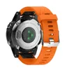 Wymienny Zegarek Pasek Silikonowy Gumowy Miękki Szybki Zestaw Release Pasek do Garmin Fenix ​​5S Zegarek GPS APL16 W20D30