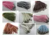 Mode 100 st parti 22Colors du väljer Organza Voile Ribbon Halsband Pendants Chains 3 1 18 44CM SMEEXKE DIY221J