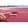 Silver Mirror Exterior Door Handle Paljetter Dekorationsdekaler för Volvo S60 V60 V40 Stainess Steel Doorknob Trim Strips242L