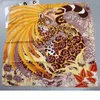 High Style 100 Twill Silk Scarf Hijab Women Head Scarves for Hair Wrapping Large Square Silk Scarfs Foulard 35 X 35 Inches Y181024667152