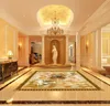 custom 3d flooring Romantic angel marble 3d floor stereoscopic wallpaper marble tile floors modern