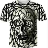 Najnowszy Wolf 3D Print Animal Cool Funny T-Shirt Men Letni rękawie Topy Koszulka koszulka Męska moda Tshirt Mężczyzna 3xl