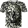 Più nuovo Lupo 3D Stampa Animale Fresco Divertente T-Shirt Da Uomo Manica Corta Estate Magliette E Camicette Tee Shirt T Shirt Moda Maschile maglietta Maschio 3XL217N