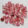 fubaoying Charms Heart Shape Love Gem Stone Pendants 20mm*8mm Loose Beads DIY Jewelry making Bracelets and Necklace for Women Gift free