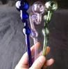 Hot Sell Snake-Shaped Pot Glass Bongs, Oil Burner Glass Water Pipes, rökrörstillbehör