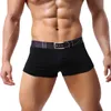 Sıcak Erkekler Seksi Iç Çamaşırı Boxer Moda Rahat Kısa U Dışbükey Çıkma Kılıfı Underpant Erkekler Için Drop Shipping