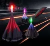 6 Farben Neues Design LED Inverted Travel Reverse Regenschirm Autos Warnung mit Taschenlampe für Nachtsichere Geschenke Blitzschirm DHL FEDEX Kostenlos