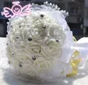 Eterno anjo casamento produtos 18 simulação flores, noiva branca segurando flores