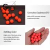 Gaining Fishing Float Ball 100pcs EPS Foam Ball Striking Beans Fishing Circular Float Ball Float Globular Buoy for Fishing257n